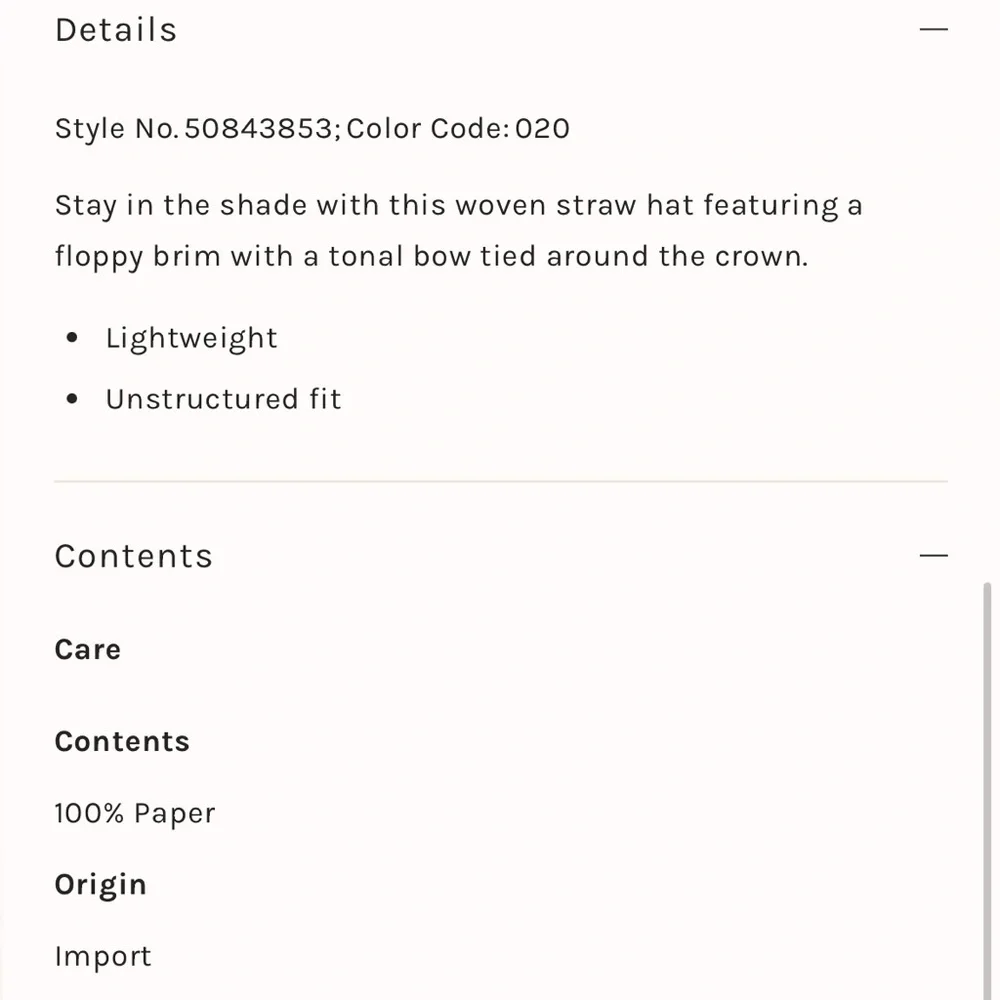 ✨FREE PEOPLE✨Marley Straw Hat - Picture 7 of 7